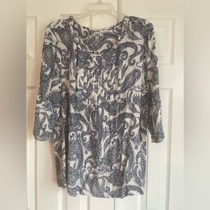 Nice paisley print top